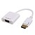 billige DisplayPort-kabler og -adaptere-yongwei dp til vga adapter displayport til vga 1080p omformer mann til kvinne utvidet desktop speilet viser amd eyefinity 6 meter forgylt ledning for mac pc hdtv