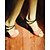 Недорогие Обувь для латиноамериканских танцев-Жен. Обувь для латины Синтетика Ремешок на щиколотке На каблуках Тонкий высокий каблук Танцевальная обувь Желтый / Темно-красный / Розовый / Выступление / Кожа / Тренировочные