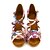 abordables Zapatos de baile latino-Mujer Zapatos de baile Zapatos de Baile Latino Sandalia Tacones Alto Tacón Carrete Personalizables Rosa / Entrenamiento / Rendimiento