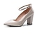 cheap Women&#039;s Heels-Women&#039;s Heels Chunky Heel Daily Sheepskin Winter Almond Black Pink
