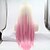 cheap Synthetic Lace Wigs-Synthetic Lace Front Wig kinky Straight Kardashian Layered Haircut Lace Front Wig Pink Medium Length Pink Synthetic Hair 26 inch Women&#039;s Women White Pink Sylvia