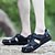 preiswerte Herrensandalen-Herren Sandalen Komfort Schuhe Fischer Sandalen Komfort-Sandalen Alltag Kleid Outdoor Upstream-Schuhe Nappaleder Schwarz Kaffee Herbst Sommer