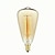billige Glødepærer-10stk 40 W E14 ST48 Varm hvid 2200-2700 k Kontor / Business / Dæmpbar / Dekorativ Glødelampe Vintage Edison pære 220-240 V