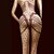 halpa Eksoottiset tanssiasut-Exotic Dancewear Rhinestone Bodysuit / Club Costume Women&#039;s Performance Spandex Crystals / Rhinestones Long Sleeve Leotard / Onesie