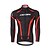 abordables Ensembles de vêtements pour hommes-XINTOWN Homme Maillot et Collant Velo Cyclisme Manches Longues VTT Vélo tout terrain Vélo Route L&#039;hiver Noir Vélo Pantalons / Surpantalons Maillot Ensembles de Sport Toison Spandex Elasthanne Chaud