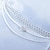 abordables Bijoux piercings-Femme Bracelet de cheville Chaîne unique Romantique Bracelet de cheville Bijoux Blanche Pour Plein Air Sortie