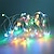Недорогие LED ленты-2 шт. 10 м светодиодные волшебные гирлянды 100 светодиодов медная проволока теплые белые белые меняющие цвет водонепроницаемые вечерние декоративные батареи с питанием