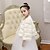 Недорогие болеро и шаль-Long Sleeve Coats / Jackets Faux Fur Wedding / Birthday Kids&#039; Wraps With Metallic Buckle