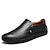 preiswerte Herren Freizeitschuhe-Herren Loafer &amp; Slip On Komfort-Müßiggänger Übergrössen Sommer Loafer Handgefertigte Schuhe Wanderschuhe Vintage Britisch Adrett Outdoor Täglich Nappaleder Reißverschluss Halbschuhe Hellbraun