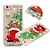 baratos Capas para iPhone-Capinha Para Apple iPhone XS / iPhone XR / iPhone XS Max Liquido Flutuante / Transparente / Estampada Capa traseira Glitter Brilhante / Natal Macia TPU