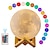 billiga Dekor och nattlampa-moon globe 3d nattljus nattljus fjärrstyrd dimbar dekoration usb 1st