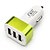 abordables Chargeurs de Voiture-Chargeur pour auto Chargeur USB Multiport 3 Ports USB 2.1 A / 1 A DC 12V-24V pour