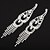 cheap Earrings-Women&#039;s AAA Cubic Zirconia Drop Earrings Classic Tassel Rhinestone Earrings Jewelry Gold / Silver For Wedding Party 1 Pair