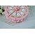 baratos Suporte para Presentes-Round Silk Like Satin / Art Paper Favor Holder with Scattered Bead Floral Motif Style / Sashes / Ribbons Favor Boxes / Gift Boxes - 10pcs