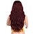 cheap Synthetic Trendy Wigs-Synthetic Wig Water Wave Layered Haircut Wig Black / Blonde Long Black / Gold Brown Natural Black Red Synthetic Hair 26 inch Women&#039;s Women Red Black / Blonde