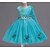tanie Sukienki-Dziewczyny &#039; Bez rękawów Solidne kolory Grafika drukowana 3D Sukienki Aktywny Do kolan Poliester Sukienka Dzieci Codzienny Regularny Łuk