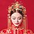 Χαμηλού Κόστους Κοστούμια Κοσμήματα-Νύφη Στυλ Πεταλούδα Klasika Παραδοσιακό Κινέζικο Στυλ Καλύμματα Κεφαλής Κλάμερ Καρφίτσες Μαλλιών Νυφικό κόσμημα σετ Για Πάρτι πριν το Γάμο Γαμήλιο Πάρτι Γυναικεία Κοριτσίστικα Κοστούμια Κοσμήματα