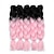 お買い得  かぎ針編みの髪-かぎ針編みの髪編み ジャンボ ボックスブレード ピンク 合成 24 インチ ブレイズヘア ５個
