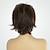 halpa Aidot kudelmiksi kootut peruukit-Ihmisen hiussekoitus Peruukki Lyhyt Luonnollinen suora Pixie-leikkaus Lyhyt kampaus 2020 Ruskea Muodikas malli Mukava Luonnollinen hiusviiva Suojuksettomat Naisten Beige 10 tuumainen