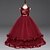 cheap Movie &amp; TV Theme Costumes-Cinderella Princess Dress Party Costume A-Line Dress Flower Girl Dress Girls&#039; Kid&#039;s Organza Costume Navy Blue / Burgundy Vintage Cosplay Sleeveless