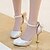 cheap Women&#039;s Heels-Women&#039;s Heels Kitten Heel Round Toe Wedding Party &amp; Evening Bowknot Imitation Pearl Solid Colored Nylon Burgundy / Pink / Beige / 3-4