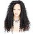 cheap Human Hair Wigs-Remy Human Hair 360 Frontal Wig Deep Parting style Brazilian Hair Loose Curl Natural Wig 150% 180% Density with Baby Hair Thick Updo with Clip Women&#039;s Long Human Hair Lace Wig WoWEbony