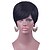 cheap Human Hair Capless Wigs-Human Hair Blend Wig Short Wavy Natural Wave Pixie Cut Short Hairstyles 2020 With Bangs Berry Natural Wave Short African American Wig For Black Women Women&#039;s Natural Black #1B Strawberry Blonde