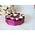 cheap Favor Holders-Round Grosgrain / Art Paper Favor Holder with Scattered Bead Floral Motif Style / Satin Bow Favor Boxes / Gift Boxes - 10pcs