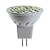 abordables Ampoules électriques-1pc 3 W Spot LED 600 lm G4 MR11 36 Perles LED SMD 3014 Décorative Blanc Chaud Blanc Froid 12 V / 1 pièce / RoHs