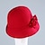 זול כובע מסיבות-100% צמר קנטקי דרבי כובע / כובעים עם פרחוני 1 pc קזו&#039;אל / לבוש יומיומי כיסוי ראש