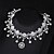cheap Necklaces-Women&#039;s Choker Necklace Beads Elegant Cute Imitation Pearl Lace Rhinestone White 32 cm Necklace Jewelry 1pc For Wedding Date