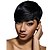 cheap Human Hair Capless Wigs-Human Hair Blend Wig Short Wavy Natural Wave Pixie Cut Short Hairstyles 2020 With Bangs Berry Natural Wave Short African American Wig For Black Women Women&#039;s Natural Black #1B Strawberry Blonde