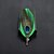 cheap Pins and Brooches-Women&#039;s Brooches Retro Brooch Jewelry Black Green Royal Blue For Wedding Ceremony