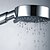abordables Cabezal de ducha-Moderno Ducha de mano Cromo Característica - Efecto lluvia, Alcachofa de la ducha