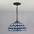 cheap Island Lights-30 cm Multi-shade / Creative Pendant Light Glass Glass Sputnik Painted Finishes Tiffany 110-120V / 220-240V
