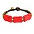 cheap Bracelets-Women&#039;s Bead Bracelet Braided Cute Folk Style Acrylic Bracelet Jewelry White / Red / Blue For Formal Festival