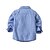 זול חלקים עליונים לתינוקות בנים-Baby Boys&#039; Basic Solid Colored Long Sleeve Regular Shirt Blue / Toddler