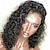 cheap Human Hair Lace Front Wigs-Short Human Hair Wigs For Women Brazilian Wavy Bob Lace Front Wigs Pre Plucked With Baby Hair Curly Brazilian Remy Black 130% Density Glueless Wig