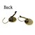 cheap Earrings-1 Pair Hoop Earrings For Women&#039;s Evening Party Masquerade Glass Alloy Classic Gear