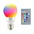 billiga Smarta LED-glödlampor-2 W 2700-7000 lm E14 E26 / E27 1 LED-pärlor Högeffekts-LED Fjärrstyrd Dekorativ RGB 85-265 V / 1 st / RoHs / CE
