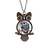 ieftine Coliere la Modă-Women&#039;s Statement Necklace Retro Owl Ladies Vintage Steampunk Kinetic Glass Alloy Bronze Silver 45+5 cm Necklace Jewelry 1pc For Street Night out&amp;Special occasion