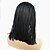abordables Perruques synthétiques à dentelle-Perruque Synthétique Afro Tressage Perruque Moyen Noir de Jais Cheveux Synthétiques 18 pouce Femme Perruque tressée Pour Cheveux Africains Tresses Africaines Noir