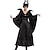 voordelige Dameskostuums-Cosplay verderfelijk Jurken Cosplay kostuum Hallloween figuren Kostuum Volwassenen Dames Cosplay Halloween Mardi Gras Gemakkelijke Halloween-kostuums