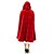 halpa Joulupukin asut ja joulupuvut-Cosplay Costume Cloak Santa Clothes Teen Adults&#039; Unisex Cover Up Christmas Christmas New Year Festival / Holiday Terylene Red Easy Carnival Costumes Holiday / Shawl
