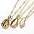 cheap Necklaces-Women&#039;s Layered Necklace Long Necklace Layered Ladies European Trendy Bikini Alloy Gold 41 cm Necklace Jewelry 1pc For Going out Valentine