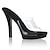 cheap Women&#039;s Heels-Women&#039;s Heels Clogs &amp; Mules Katy Perry Sandals Sexy Shoes Clear Shoes Party Daily Party &amp; Evening Solid Color Solid Colored Summer Platform High Heel Pumps Peep Toe Sexy Classic Minimalism PVC Loafer