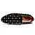 cheap Men&#039;s Slip-ons &amp; Loafers-Men&#039;s Loafers &amp; Slip-Ons Dress Shoes Penny Loafers Novelty Loafers Business Classic Wedding Party &amp; Evening Microfiber Wear Proof Black Fall / Beading / Rivet