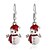 olcso ファッションピアス・イヤリング-Women&#039;s Drop Earrings Long 3D Ladies Sweet Rhinestone Earrings Jewelry Silver For Christmas 1 Pair
