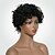 cheap Human Hair Capless Wigs-Human Hair Blend Wig Short Curly Short Bob Short Hairstyles 2020 Black Natural Hairline Capless Women&#039;s Natural Black #1B 8 inch