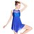 رخيصةأون ملابس رقص الباليه-Ballet Hair Jewelry Paillette Women&#039;s Performance Sleeveless High Elastic Swim Fabric Lycra